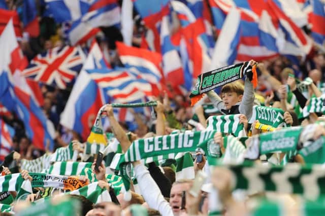 Today's Old Firm match at Celtic Park ended 0-0. Picture: TSPL