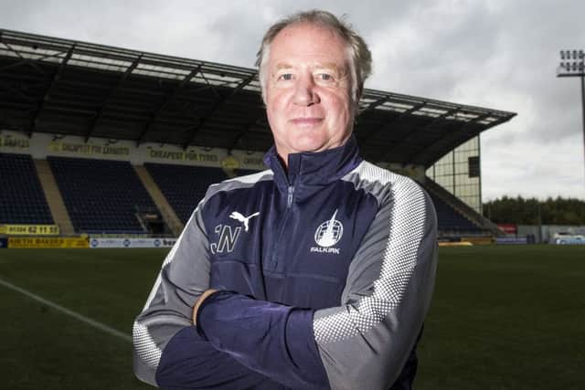 Falkirk assistant manager Jimmy Nicholl is wanted by Rangers. Picture: Ross MacDonald/SNS