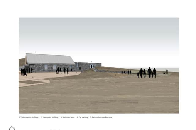 The North Uist centre is one of three due to make up the St Kilda Way. PIC: Studio Hebrides Architects.
