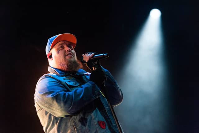 Rag 'n' Bone Man at the Concert in the Gardens, Edinburgh, 31 December 2017