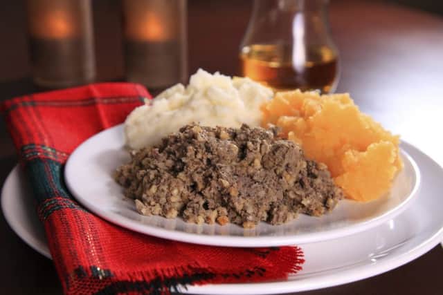 Haggis doesn't need to be eaten with neeps and tatties.