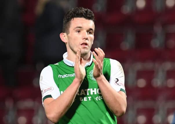 Hibs insist they are not looking to sell John McGinn. Picture: SNS.