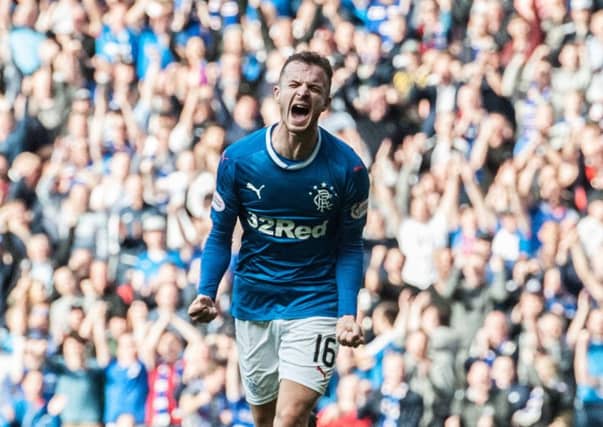 Andy Halliday will return to Rangers. Picture: John Devlin
