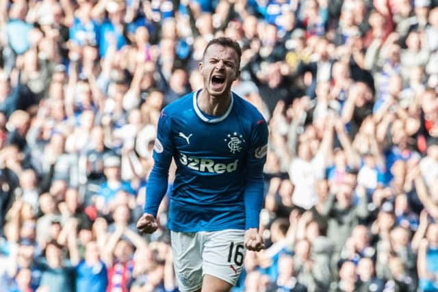 Andy Halliday will return to Rangers. Picture: John Devlin