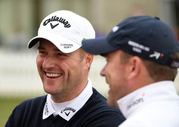 Marc Warren and Richie Ramsay represented Scotland at the GolfSixes event at The Centurion Club in St Albans last year.  Picture: Ross Kinnaird/Getty Images