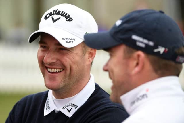 Marc Warren and Richie Ramsay represented Scotland at the GolfSixes event at The Centurion Club in St Albans last year.  Picture: Ross Kinnaird/Getty Images