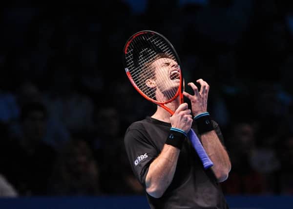 Andy Murray is considering surgery on his hip. Picture: Carl de Souza/AFP/Getty Images