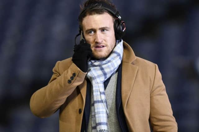 Glasgow Warriors' Stuart Hogg injured his hip before the Scotland v Australia game. Picture: Ross Parker/SNS