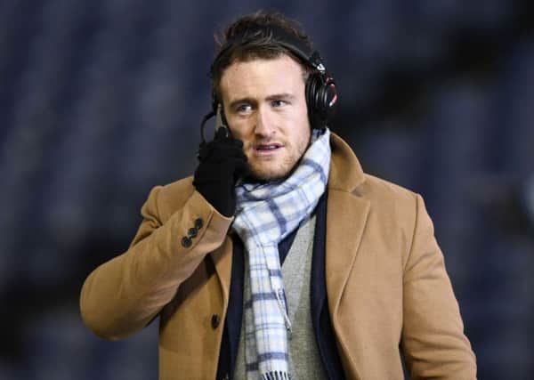 Glasgow Warriors' Stuart Hogg injured his hip before the Scotland v Australia game. Picture: Ross Parker/SNS