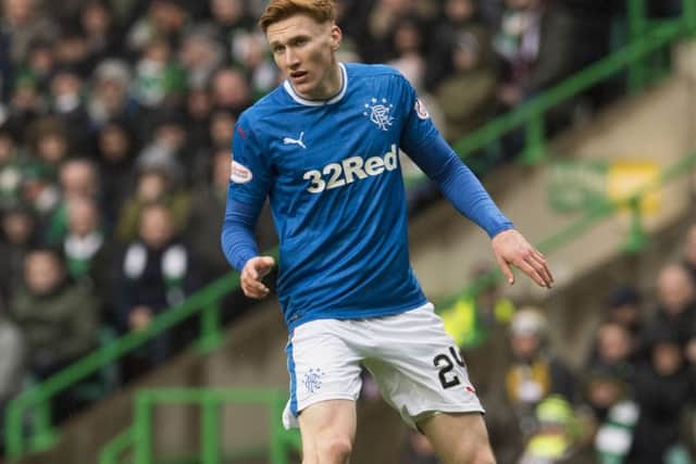 David Bates excelled in the recent clash with Celtic. Picture: SNS