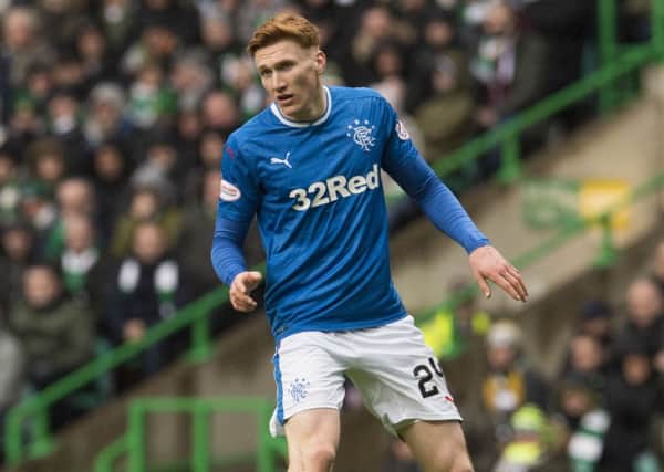 David Bates excelled in the recent clash with Celtic. Picture: SNS