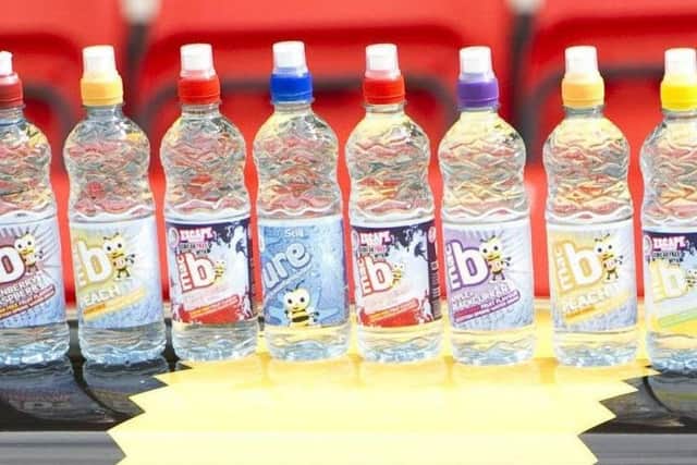 MacB water is one of the products made by Cott, which plans to merge with Refresco. Photo: Johnston Press