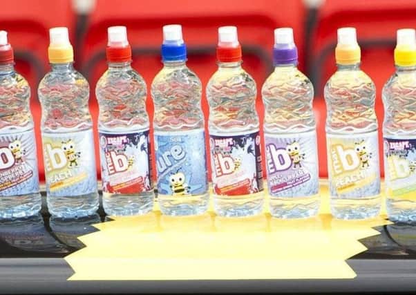 MacB water is one of the products made by Cott, which plans to merge with Refresco. Photo: Johnston Press