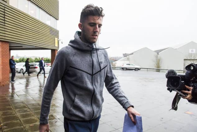Sean Goss completed his move to Rangers on Wednesday. Picture: SNS