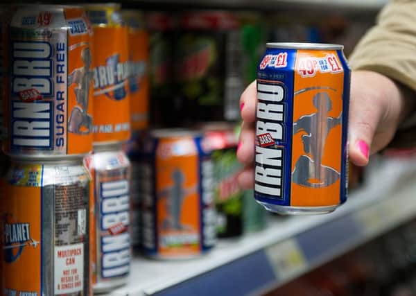 There have been reports of people stockpiling Irn Bru ahead of the recipe change. Picture: John Devlin