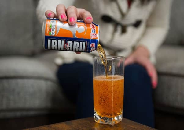 Irn-Bru is to reduce its sugar content (Picture: John Devlin)