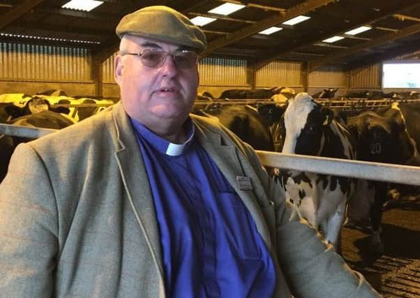 Rev Chris Blackshaw, the Church of Scotland's  first ever dedicated "farming minister".