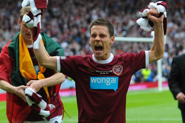 Ian Black was a key member of Hearts' 2012 Scottish Cup-winning side. Picture: Robert Perry