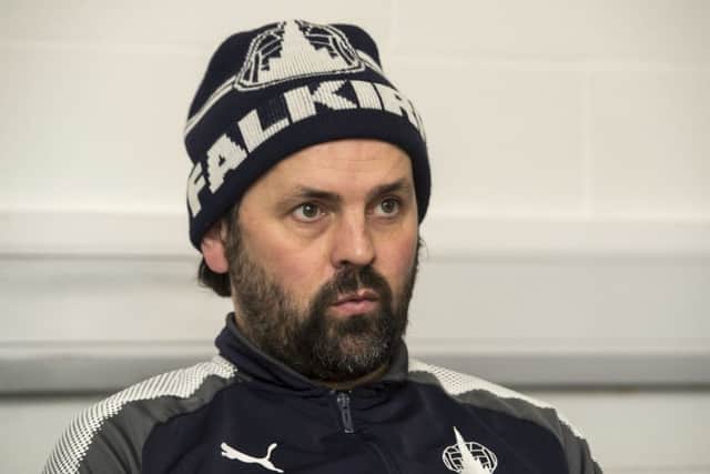 Falkirk manager Paul Hartley. Picture: