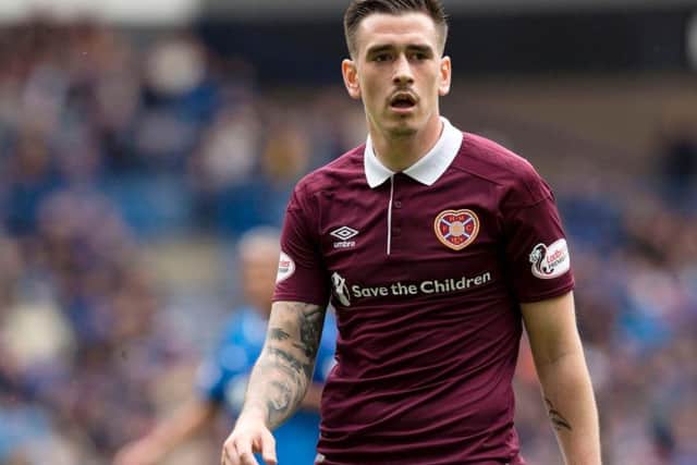 Hearts attacking midfielder Jamie Walker is set to complete his move to Wigan Athletic. Picture: SNS
