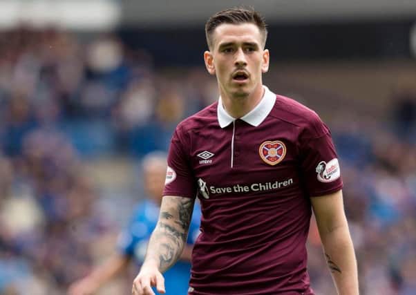 Hearts attacking midfielder Jamie Walker is set to complete his move to Wigan Athletic. Picture: SNS