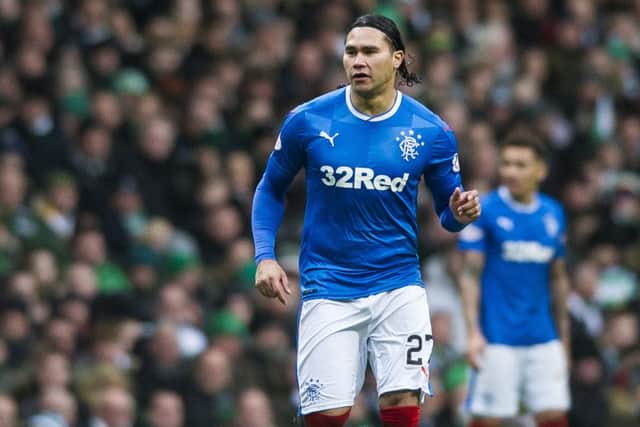 Carlos Pena has failed to impress since signing for Rangers this past summer. Picture: SNS