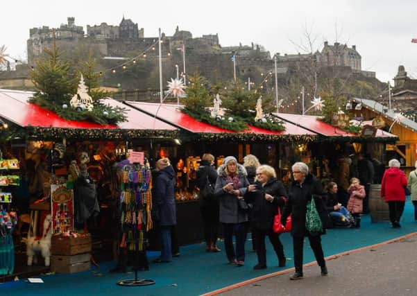 Is Edinburgh's Christmas Market selling too much pizza, fish and chips, and burgers?