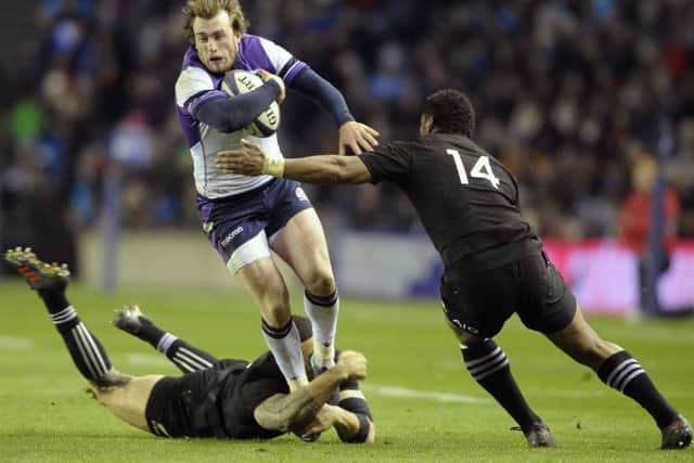 Stuart Hogg is working his way back to fitness after a hip injury. Picture: Neil Hanna