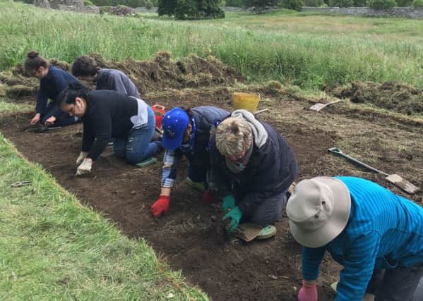 Enthusiasts have been excavating in Aberdeenshire for the past ten years to find the monastery where the Book of Deer was written. PIC: Cameron Archaeology.