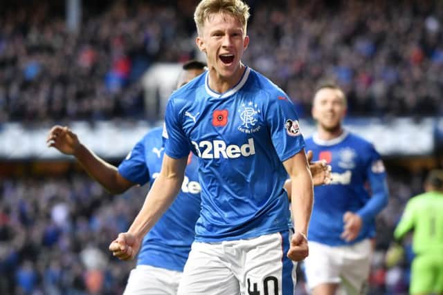 In-form teenager Ross McCrorie recently signed a new four-and-a-half year contract at Rangers. Picture: Rob Casey/SNS