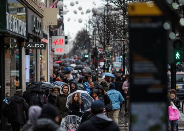 Last year marked the first annual decline in consumer spending in the UK in five years. Picture: Getty
