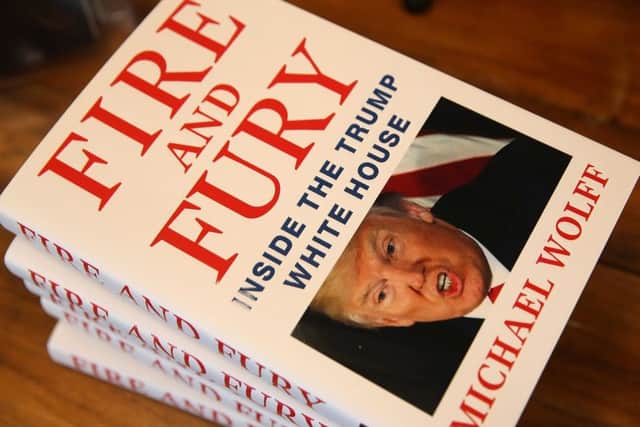 Trump has lashed out at the book "Fire and Fury" by author Michael Wolff. The book is a about the inner workings of the Trump administration. Picture; Getty