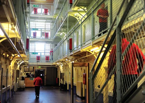 There is currently a blanket ban on prisoners voting in Scotland. Photograph: Robert Perry