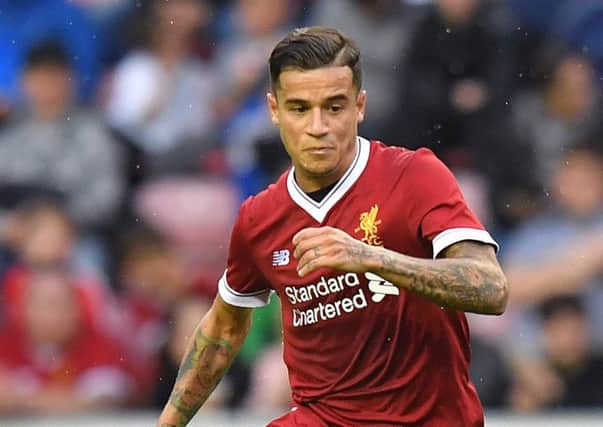 Philippe Coutinho travelled to Spain on Saturday night and is expected to be officially unveiled as a Barcelona player on Sunday or Monday. Picture: Dave Howarth/PA Wire