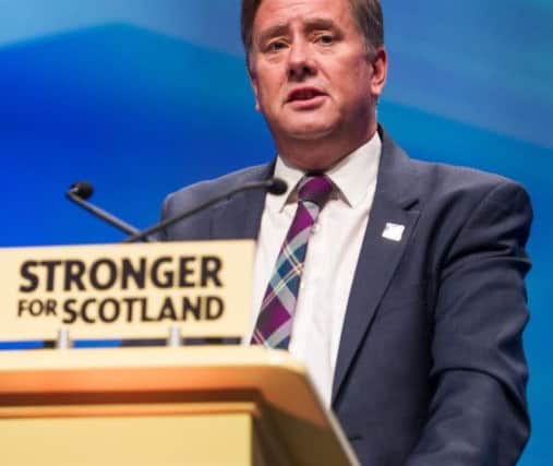 Keith Brown backed the SMF. Picture: John Devlin.