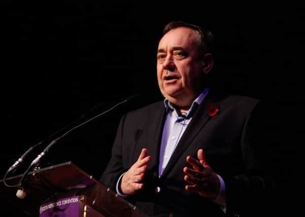 Alex Salmond has hosted a talk show on Russia Today since November last year. Picture: TSPL