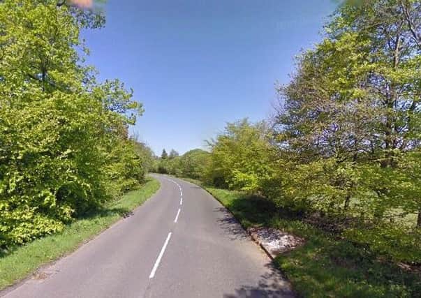 Woods near Cambusbarron were searched by police