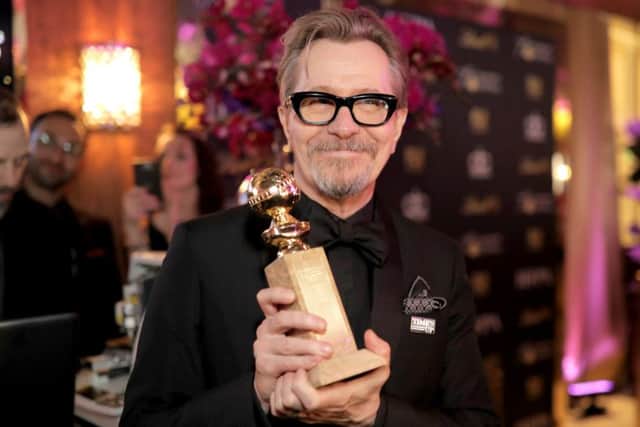 Gary Oldman was one of only three Brits to win awards at the Golden Globes (Photo by Greg Doherty/Getty Images)