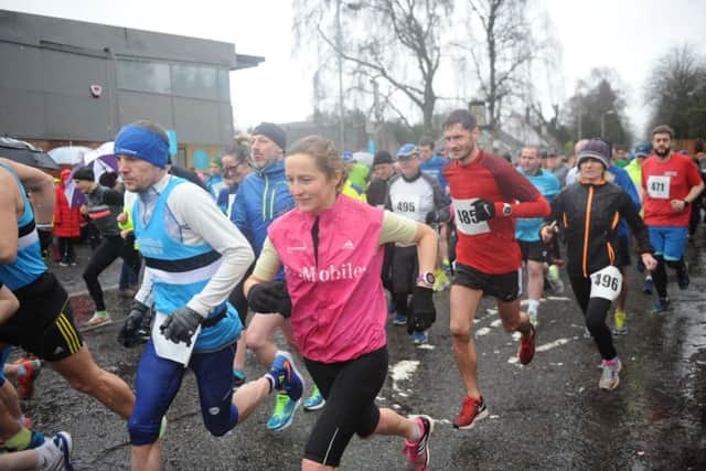 Jogging is a popular way of keeping fit in the new year. Pic: Jamie Forbes