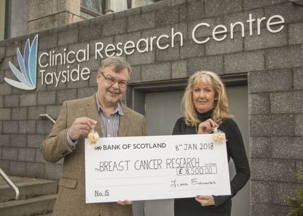 Fiona Edwards raised almost £70,000 by telling tablet