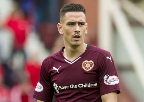 Jamie Walker has completed his move from Hearts to Wigan. Picture: SNS
