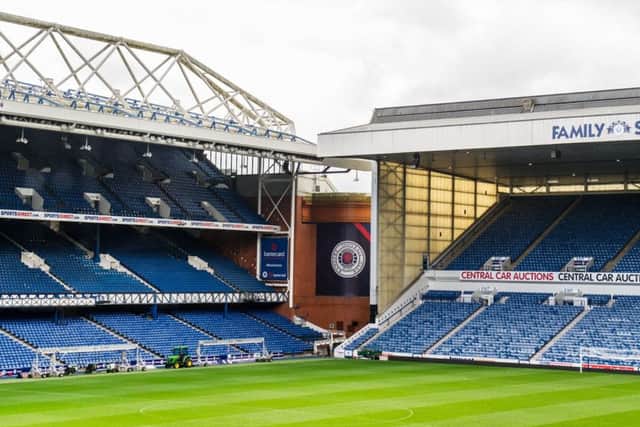 Bookmakers have suspended betting amid rumours of Rangers going into administration. Picture: John Devlin