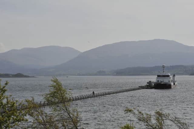 The accident happened on the shore of Loch Creran in Argyll. Picture: Robert Perry/TSPL