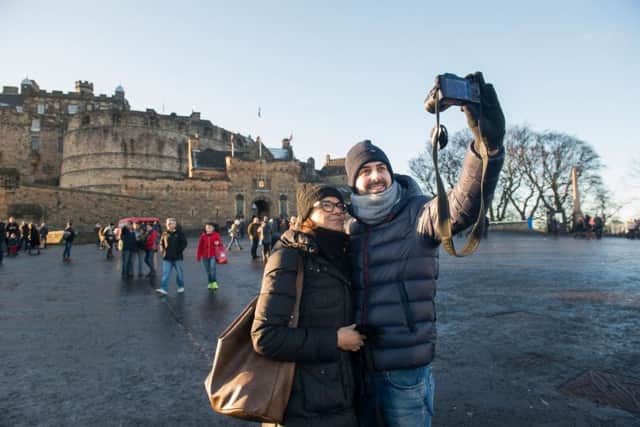 Edinburgh Castle is the most popular tourist destination in Scotland. Picture: Ian Georgeson