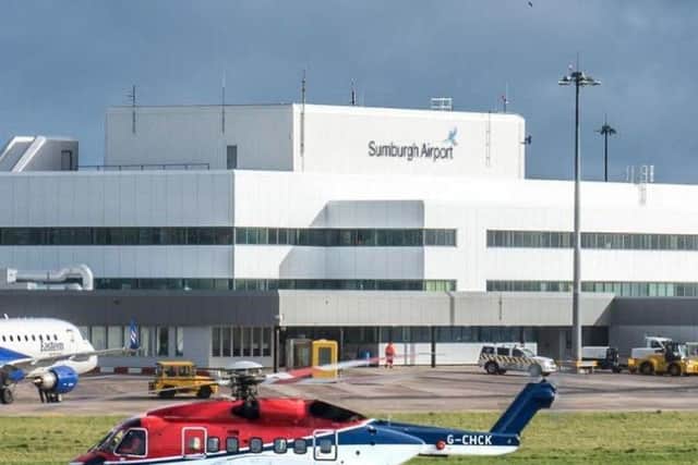 Sumburgh Airport. Picture: TSPL
