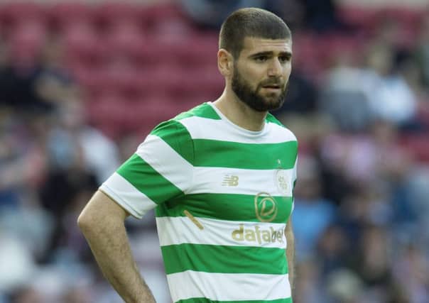 Nadir Ciftci appeard for Celtic in their Dafabet Cup match with Sunderland in July but the forward has fallen out of favour at Parkhead. Picture: SNS Group