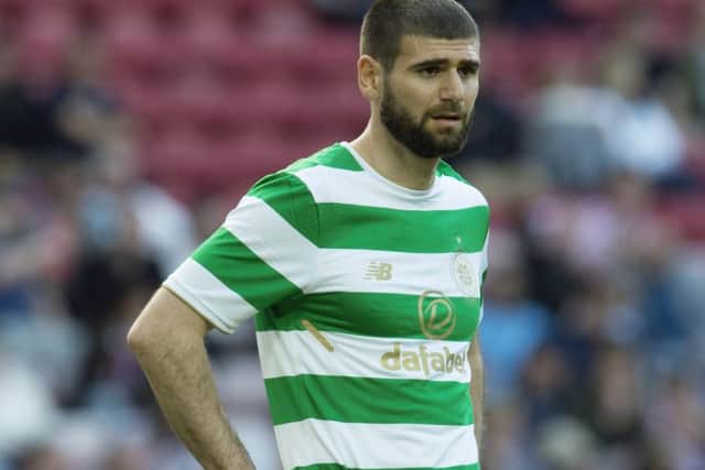 Nadir Ciftci appeard for Celtic in their Dafabet Cup match with Sunderland in July but the forward has fallen out of favour at Parkhead. Picture: SNS Group