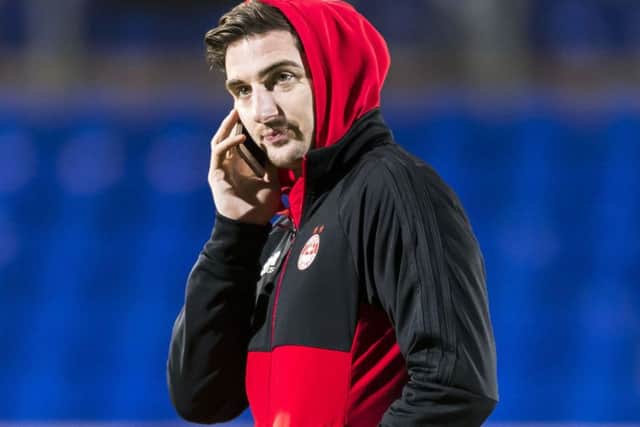 Kenny McLean will depart Pittodrie at the end of the season -but Derek McInnes admitted he could be sold in January. Picture: SNS Group