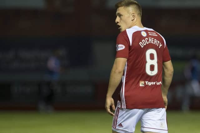 Hamilton star Greg Docherty is a wanted man. Picture: SNS