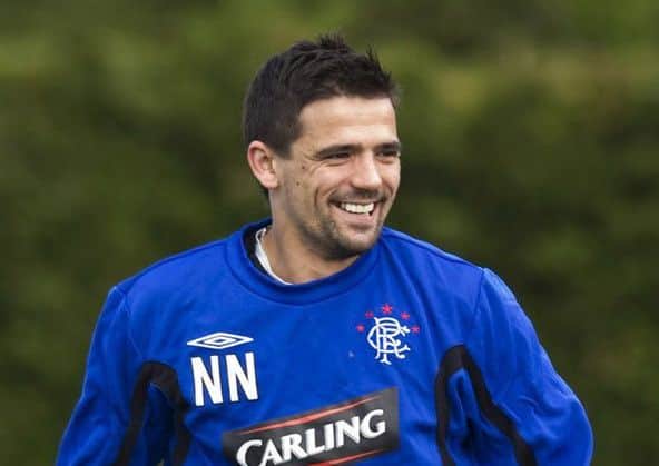 Nacho Novo was playing for a Rangers masters team when he fell ill. Picture: SNS